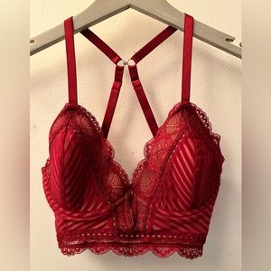 NWOT Thistle and Spire Chelsea Bustier 34D in Ruby